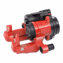 ATE 24.6238-7007.5 Brake caliper red without holder AUDI: A3 Sportback, A3 Hatchback, TT Coupe, VOLKSWAGEN: Golf 7, Golf 7 Variant
