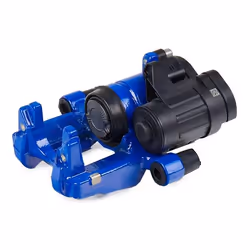 ATE 24.6238-7024.5 Brake caliper Ultra Marine Blue without holder VOLKSWAGEN: Golf 7, GOLF 6, Golf 7 Variant, AUDI: A3 Sportback, A3 Hatchback, Q2
