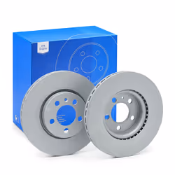 ATE Brake disc SEAT: Arona, IBIZA 5, VOLKSWAGEN: Polo VI, T-Cross, SKODA: Kamiq, Scala Hatchback 24,0mm 5 100,0mm Vented Coated High-carbon 2Q0615301H - Additional view 7