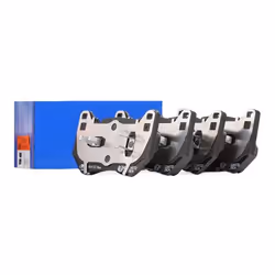 Brake pad set; ATE; prepared for wear warning indicator, excl. wear warning contact; for AUDI; 80A698151B, 80A698151C