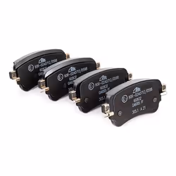 ATE 13.0460-2632.2 Brake pad set not prepared for wear warning indicator, without integrated wear warning contact with brake caliper screws