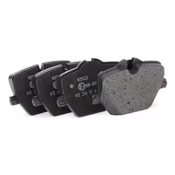 ATE 13.0460-5523.2 Brake pad set prepared for wear warning indicator, excl. wear warning contact with brake caliper screws with accessories