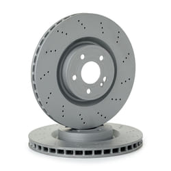 ATE Brake disc MERCEDES-BENZ: CLA Shooting Brake, A-Class, CLA Coupe 30,0mm 5 112,0mm perforated/vented Coated High-carbon 24.0130-0256.1 2474210812