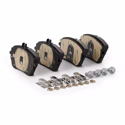 ATE 13.0460-3883.2 Brake pad set prepared for wear warning indicator, excl. wear warning contact with brake caliper screws with accessories