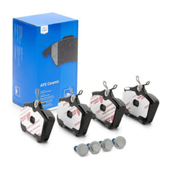 ATE Ceramic 13.0470-2787.2 Brake pad set excl. wear warning contact, not prepared for wear warning indicator with brake caliper screws