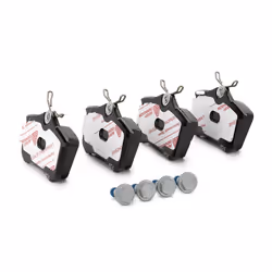 ATE Ceramic 13.0470-2787.2 Brake pad set excl. wear warning contact, not prepared for wear warning indicator with brake caliper screws