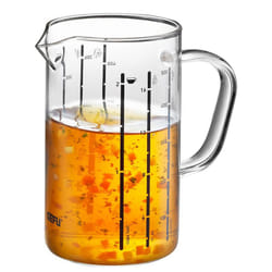 GEFU METI measuring cup 0.5 L Borosilicate glass