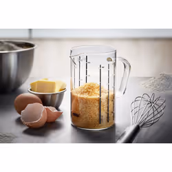 GEFU METI measuring cup 0.5 L Borosilicate glass