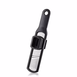 GEFU 50472 manual grater/spiralizer Flat grater Black, Stainless steel
