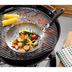 GEFU 89250, Wok, Stainless steel, Nylon, Stainless steel, Nylon, Vegetable, Round