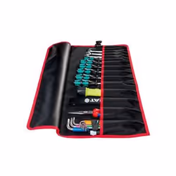 Parat 5990828991 Tool box Leather Black, Red - Additional view 5