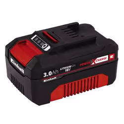 Einhell 4511341, Battery, Lithium-Ion (Li-Ion), 3 Ah, 18 V, Einhell, Black, Red