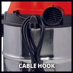 Einhell Wet And Dry Vacuum Cleaner 30L 1500W TC-VC 1930 SA Corded Electric - Additional view 6