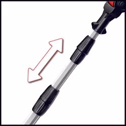 Einhell Ebrancheur et taille-haie sans fil sur batterie GE-HC 18 Li T Set Power X-Change (lithium ion, 18 V, télescopique, scie à chaîne de 170 mm, taille-haie de 400 mm y compris batterie de 3.0 Ah et chargeur) - Additional view 6