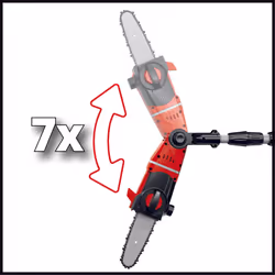 Einhell Cordless High Reach Chainsaw Power X-Change 18V GE-LC 18 Li T BODY ONLY - Additional view 8
