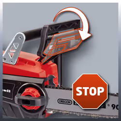Einhell GE-LC 18 Li - Solo Black, Red - Additional view 4