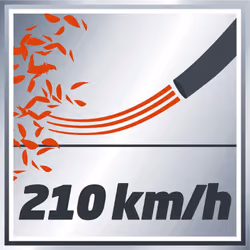 Einhell GE-CL 18 Li E - Solo cordless leaf blower 210 km/h Black, Red - Additional view 6
