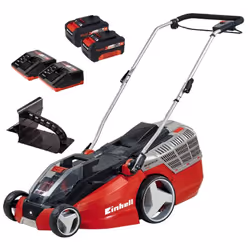 Einhell GE-CM 43 Li M Kit Push lawn mower Battery Black, Grey, Red - Additional view 6