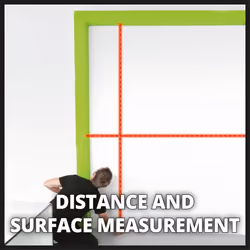 Einhell Laser Measuring Tool Distance Area Volume Calculator TC-LD 50