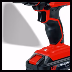 Einhell TC-CD 18-2 Li 1250 RPM Keyless 1.36 kg Red