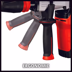 Einhell Marteau Démolisseur TE-DH 12 (1050 W, Fréquence de Frappe : 4100 trs/min, , Câble : 400 cm, Mandrin SDS Max, Livré en Coffret avec Burin Pointu et Burin Plat) - Additional view 4