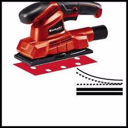 Einhell TC-OS 1520/1 Sheet sander Black, Red 150 W - Additional view 2