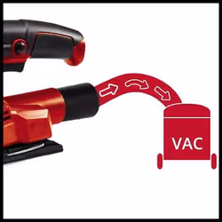 Einhell TC-OS 1520/1 Sheet sander Black, Red 150 W - Additional view 3
