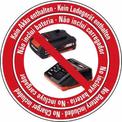 Einhell GE-CM 18/30 Li-Solo Push lawn mower Battery Black, Red - Additional view 5