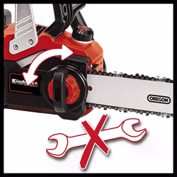 Einhell Cordless Chainsaw 35cm Power X-Change 36V GE-LC 36/35 Li BODY ONLY - Additional view 6