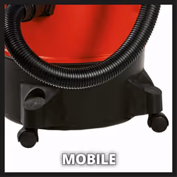Einhell Wet and Dry Vacuum Cleaner 25L 1250W TC-VC 1825 Corded Electric - Additional view 6