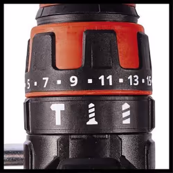 Einhell TE-CD 48 1500 RPM Keyless 1.41 kg Black, Red - Additional view 5