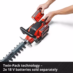 Einhell Cordless Hedge Trimmer 65cm 36V Power X-Change GE-CH 36/65 Li BODY ONLY - Additional view 8