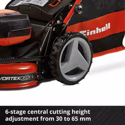 Einhell Cordless Lawnmower 47cm Self Propelled 36V Mower With Batteries GP-CM 36 - Additional view 6