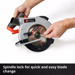 Einhell Cordless Circular Saw 190mm 18V Brushless TE-CS 18/190 Li BL BODY ONLY - Additional view 5