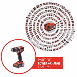 Einhell Cordless Combi Drill 50Nm Brushless 18V With Batteries TP-CD 18/50 Li-i - Additional view 10