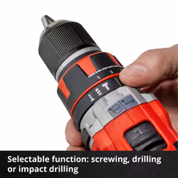 Einhell Cordless Combi Drill 50Nm Brushless 18V With Batteries TP-CD 18/50 Li-i - Additional view 4