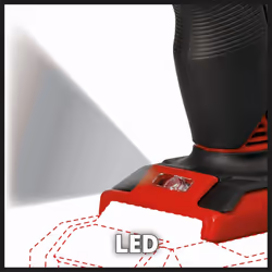 Einhell Cordless Combi Drill 50Nm Brushless 18V PXC TP-CD 18/50 Li-i BODY ONLY - Additional view 5
