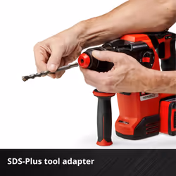 Einhell Cordless Rotary Hammer Drill 3.2J 36V HEROCCO 36/28 PXC BODY ONLY - Additional view 5