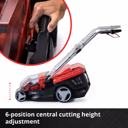 Einhell Cordless Lawnmower 36cm With Batteries Power X-Change 36V GE-CM 36/36 Li