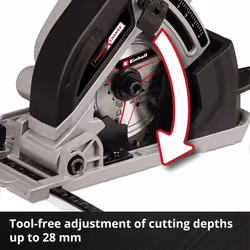 Einhell Cordless Mini Circular Saw 89mm 18V Power X-Change TE-CS 18/89 BODY ONLY - Additional view 7