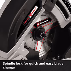 Einhell Cordless Mini Circular Saw 89mm 18V Power X-Change TE-CS 18/89 BODY ONLY - Additional view 8
