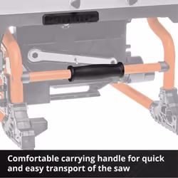 Einhell Cordless Table Saw 210mm 36V TE-TS 36/210 Li Power X-Change BODY ONLY - Additional view 5