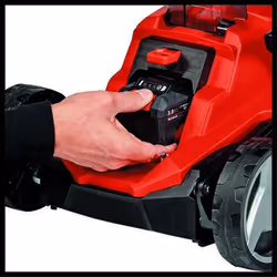 Einhell GE-CM 18/33 Li-Solo Walk behind lawn mower Battery Black, Red - Additional view 8