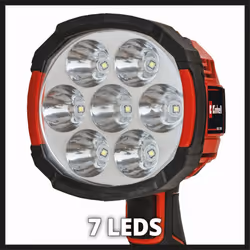 Einhell Cordless Work Light LED Lamp 2500 Lumen TE-CL 18/2500 Li PXC BODY ONLY - Additional view 4