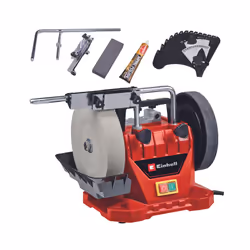 Einhell Wet Bench Grinder - Includes Wet Grinding Wheel And Accessory Kit - Powerful 125W - Smoother Sanding/Grinding - TC-WG ...