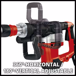 Einhell Demolition Hammer 32j 1500W With Case SDS Max Rotary Drill Electric - Additional view 6