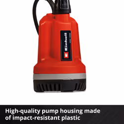 Einhell Cordless Clear Water Pump 18V Power X-Change GE-PP 18 RB Li BODY ONLY - Additional view 7