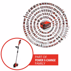Einhell Cordless Edge Trimmer 190mm 18V Power X-Change GE-LE 18/190 Li BODY ONLY - Additional view 9