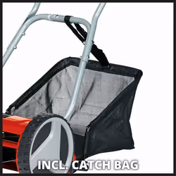 Einhell Cylinder Lawnmower 30cm Manual Push Lawn Mower 16L Walk-Behind GC-HM 300