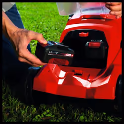 Einhell GE-CM 36/41 Li - Solo Walk behind lawn mower Battery Black, Red - Additional view 5
